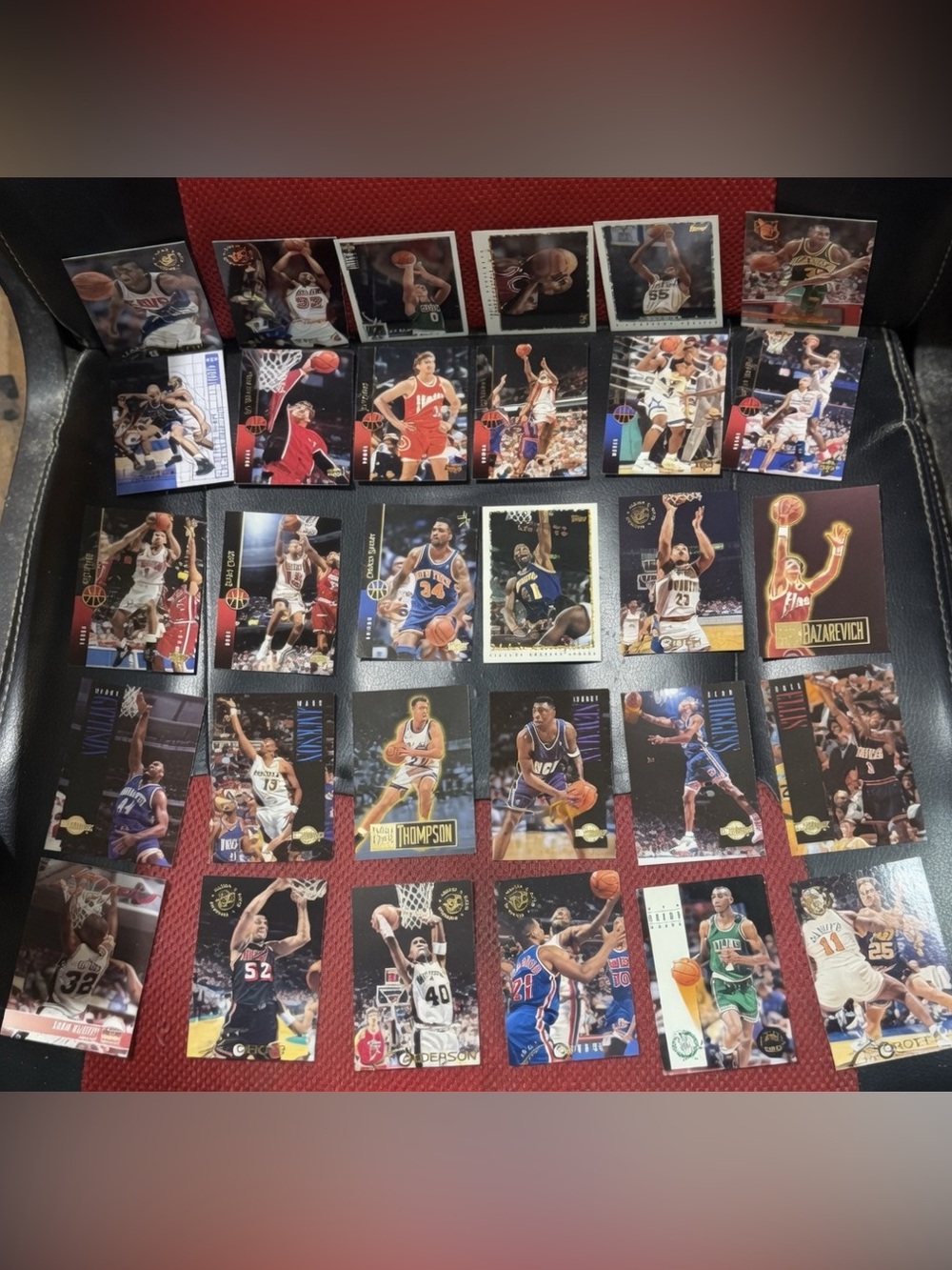 30 Card 1990s NBA Basketball Vintage Lot | Topps, SkyBox, Upper Deck, All Stars